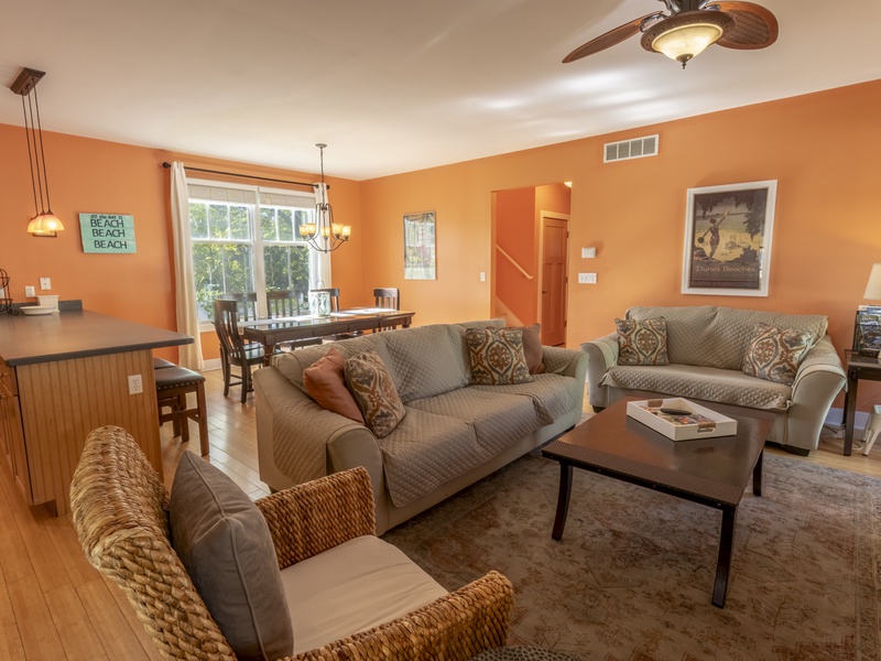 Main Level | Living Room | Gas Fire Place