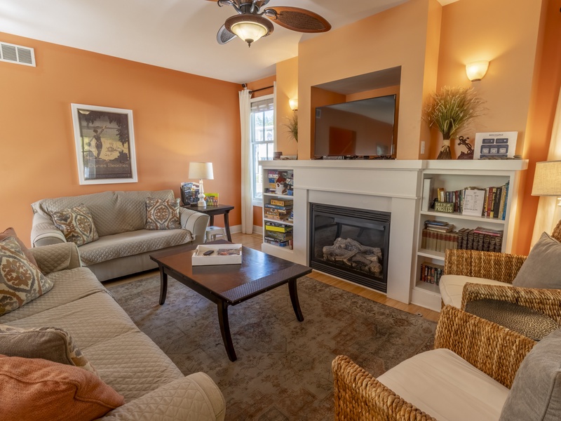 Main Level | Living Room | Gas Fire Place