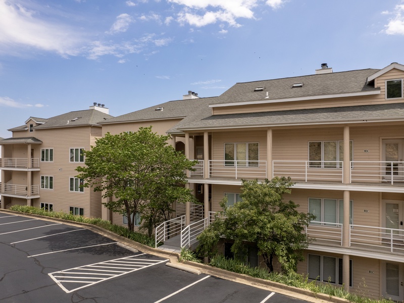 Front exterior of building