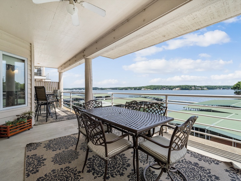 View from back deck