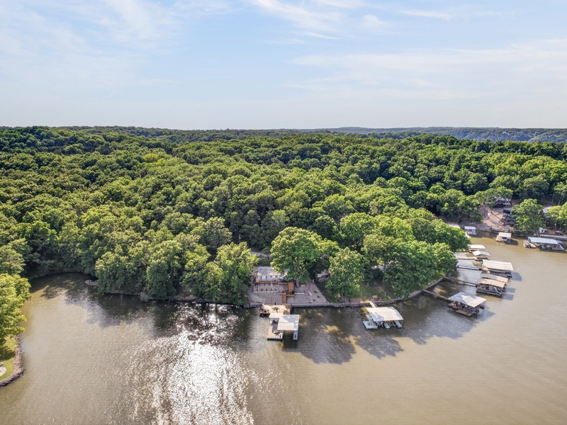 AERIAL VIEW OF THE AREA