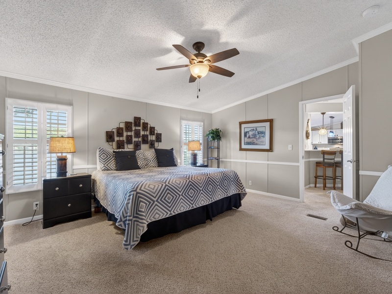 BEDROOM 1 - KING BED