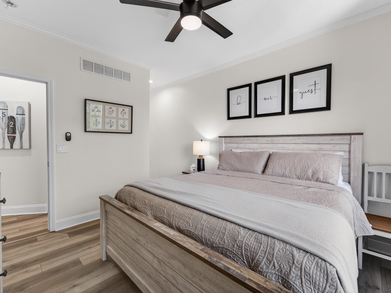 BEDROOM 2 - QUEEN BED ON MAIN LEVEL