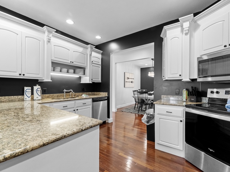 Kitchen on main level