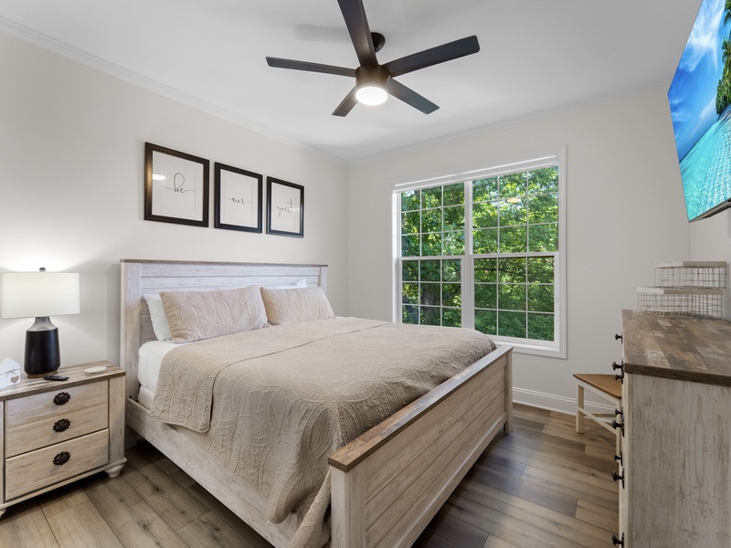 Bedroom 2 - King bed on main level