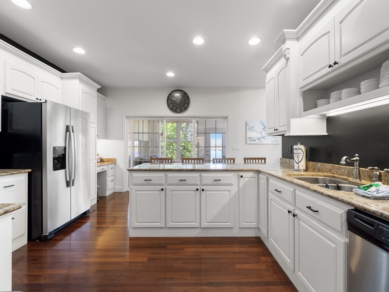 Kitchen on main level