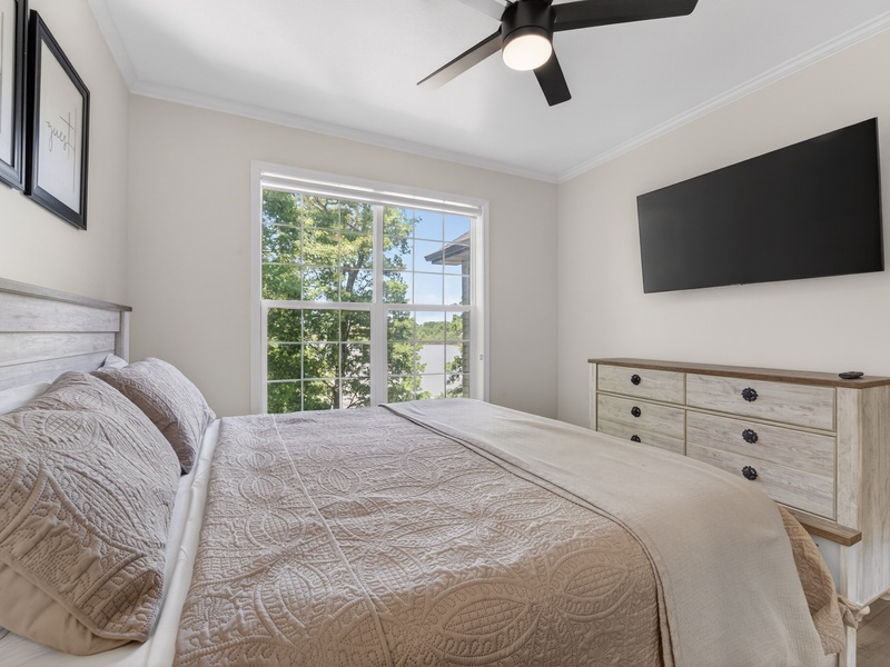 BEDROOM 2 - QUEEN BED ON MAIN LEVEL