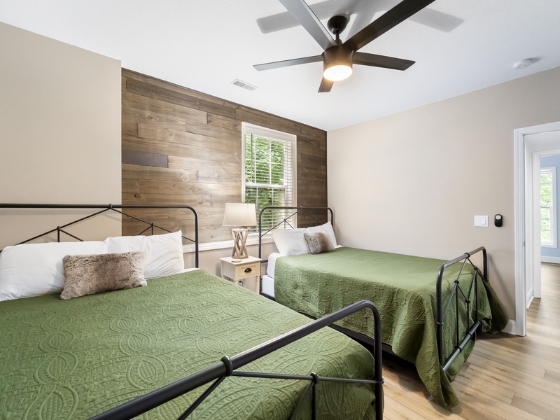 Bedroom 5 - 2 queen beds lower level