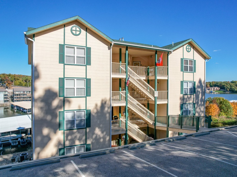 Front exterior of building