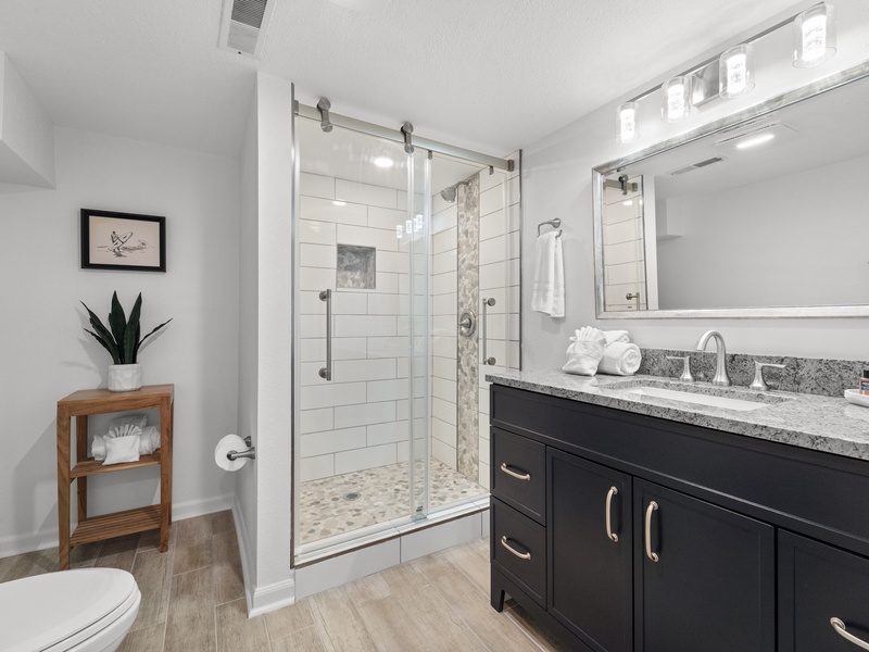BATHROOM 6 - ADJOINING BEDROOM 4 ON LOWER LEVEL