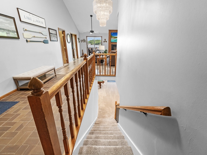 STAIRS TO LOWER LEVEL