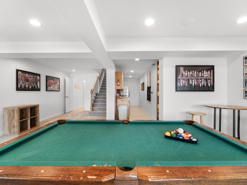 LOWER LEVEL LIVING/GAMING AREA