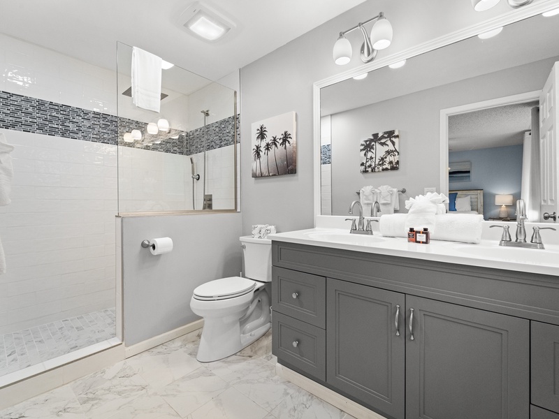 BATHROOM 3 - ADJOINING BEDROOM 2 ON MAIN LEVEL