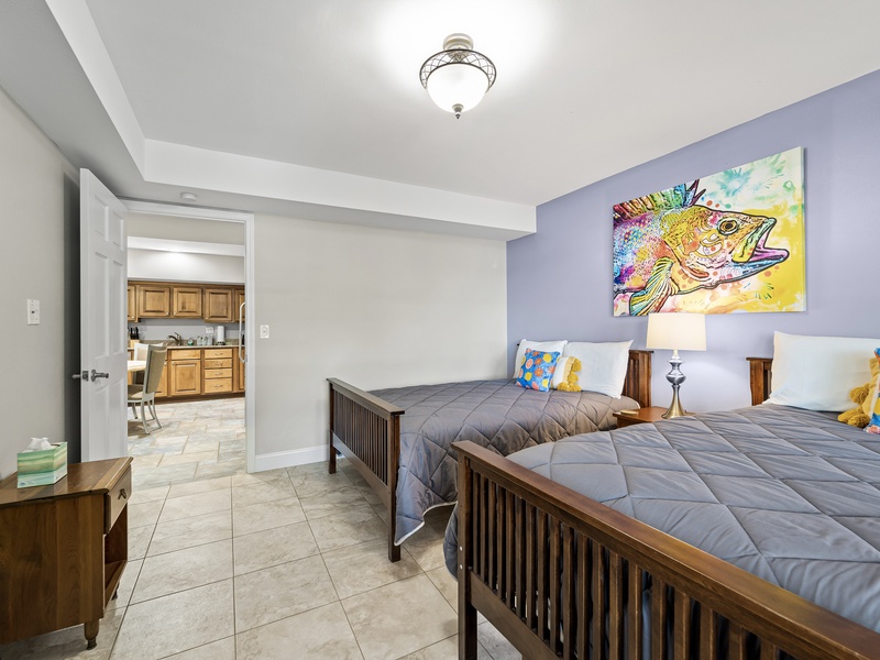 Bedroom 2 - 2 full beds