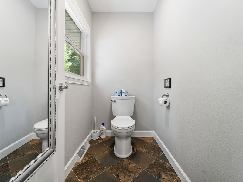 Bathroom 2 - adjoining bedroom 1 on main level