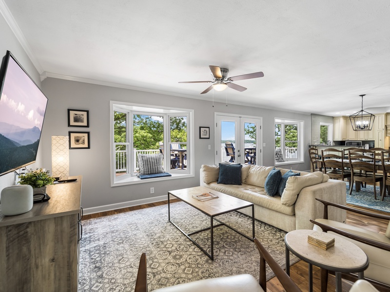 Lakeview living room