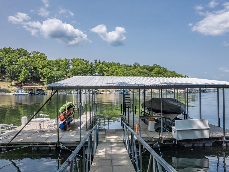 The dock