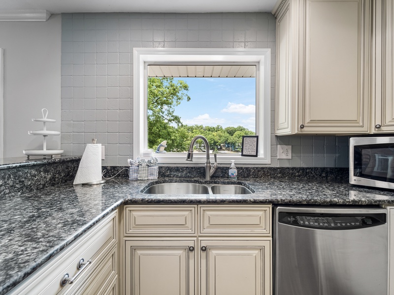 Lakeview from kitchen