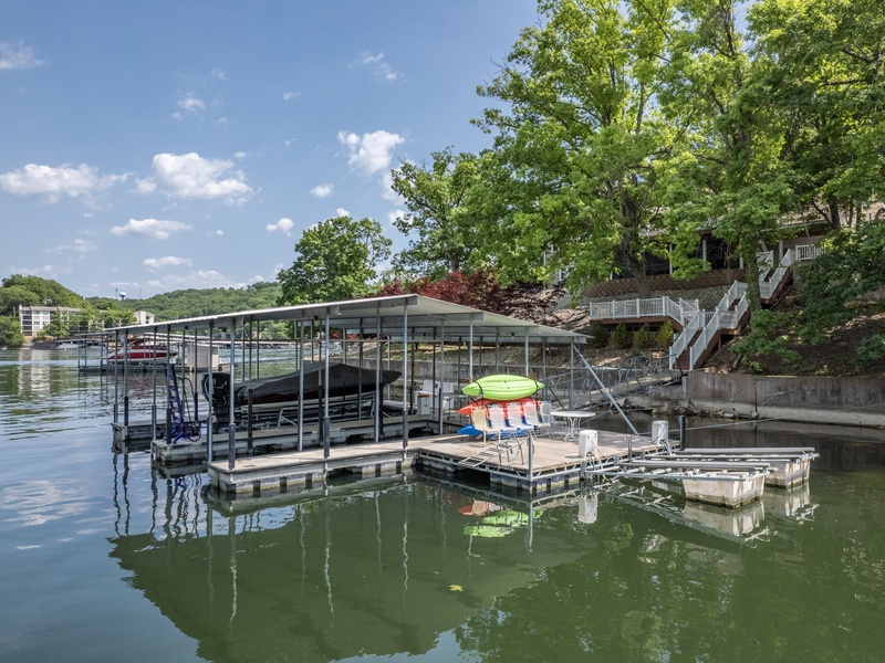 The dock