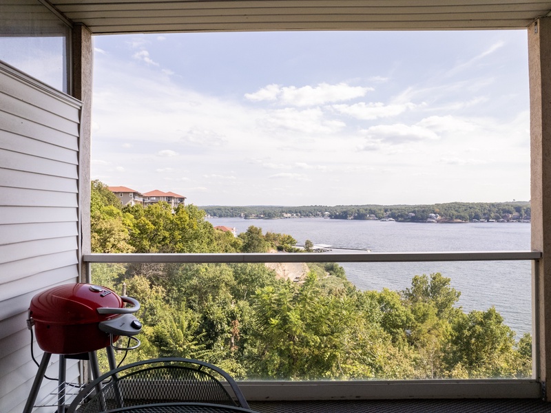 View from deck