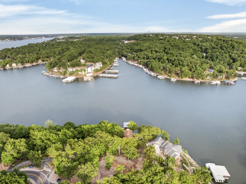 AERIAL VIEW OF THE AREA
