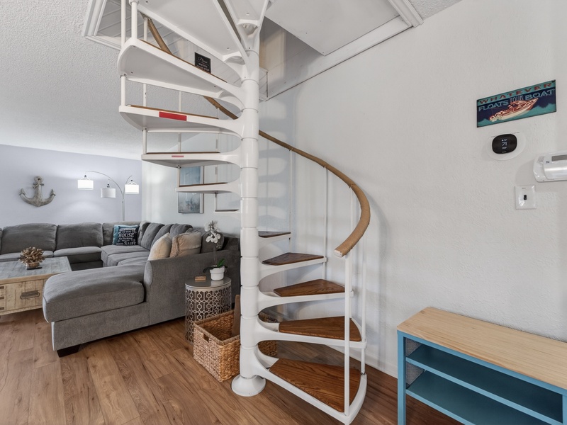 STAIRS TO UPPER LEVEL
