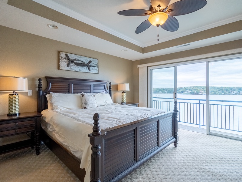 BEDROOM 1 WITH KING BED