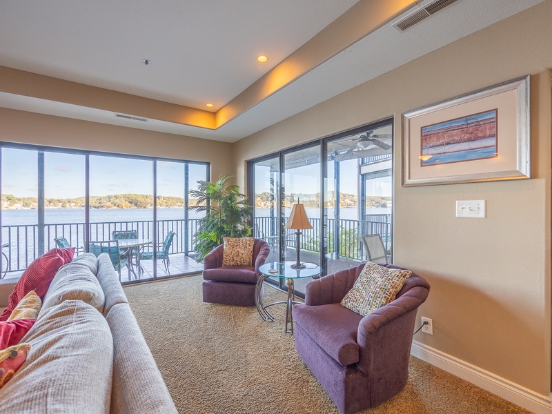 Lakeview living room