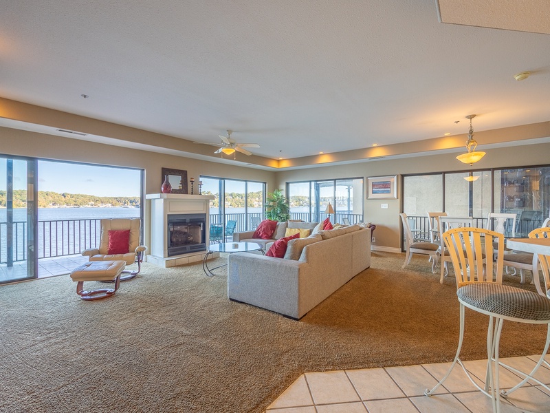 Lakeview living room