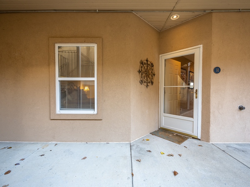 Front entry