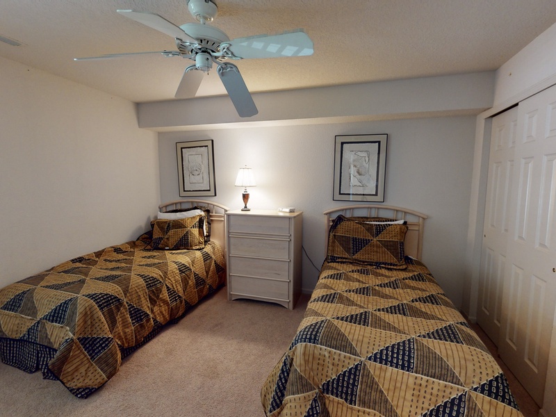 Bedroom 3 - 2 twin beds