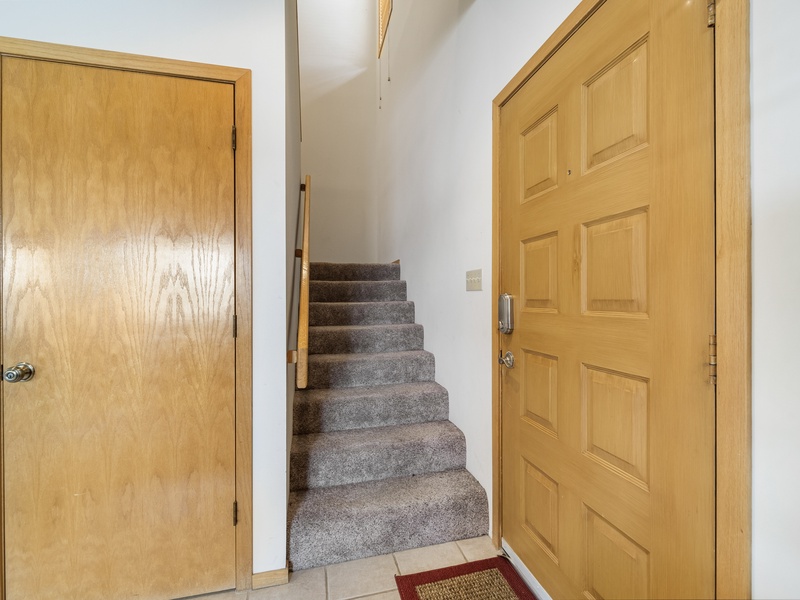 Stairs to upper level