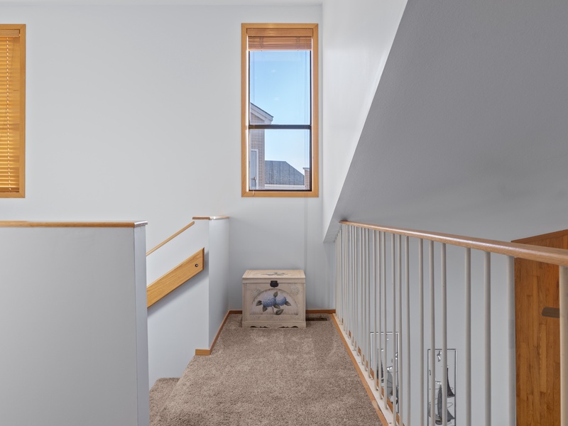 Landing at top of stairs