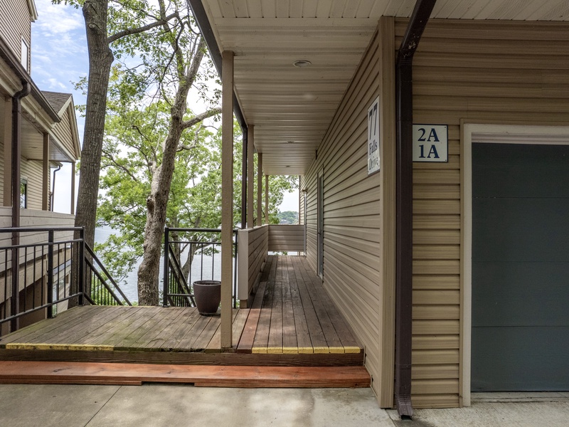 Walkway to front door