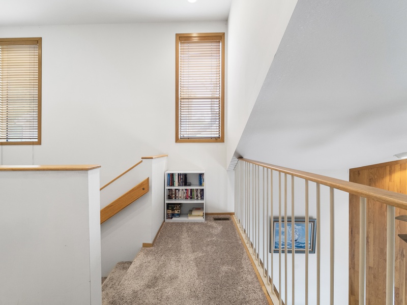 Upper level landing 