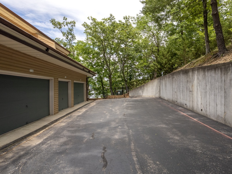Front exterior with 2 car garage