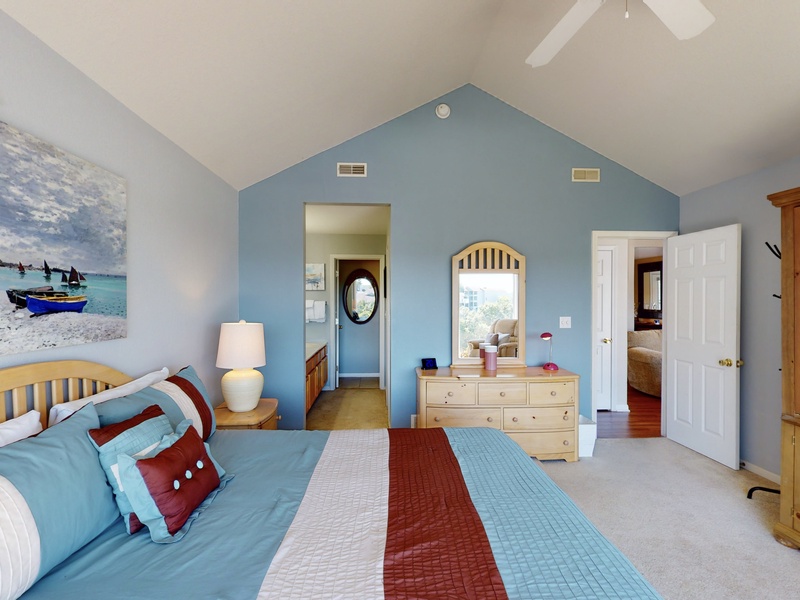 BEDROOM 1 WITH KING BED