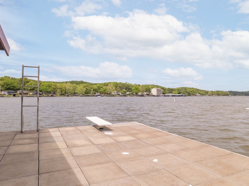 SWIM PLATFORM ON THE DOCK