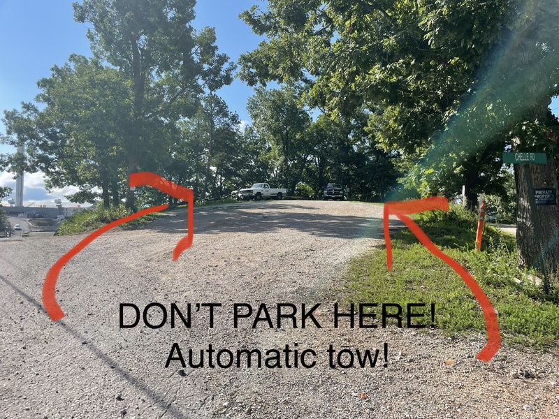 NO parking here