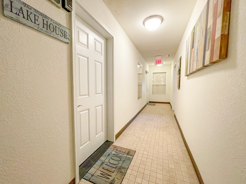 Front exterior entry