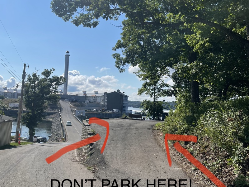 NO parking here