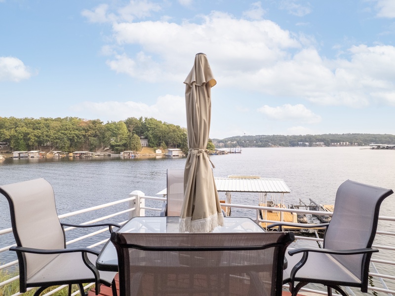 The view from the deck!