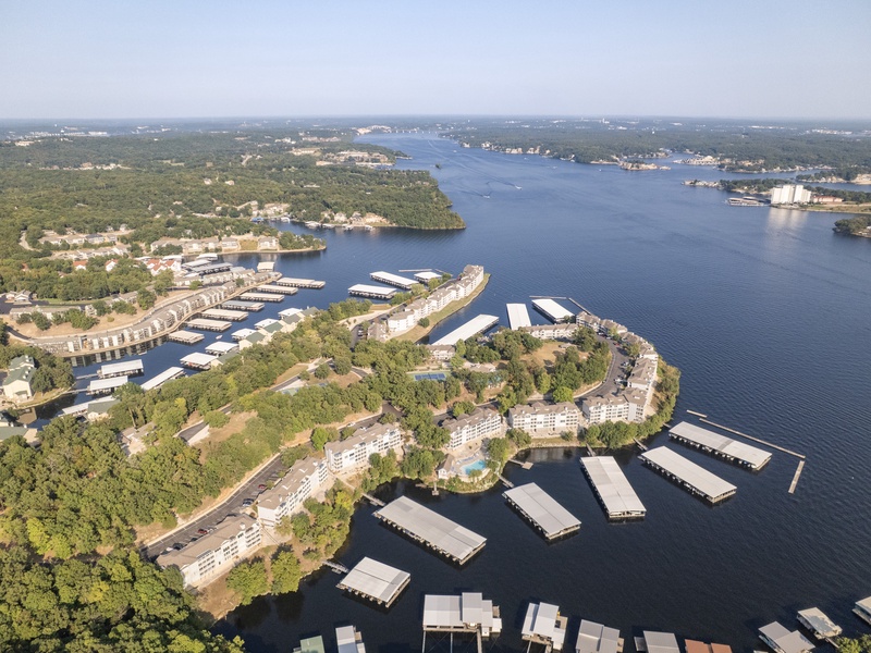 AERIAL VIEW OF THE AREA