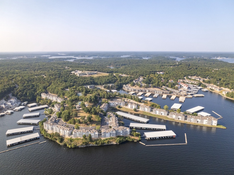 AERIAL VIEW OF THE AREA