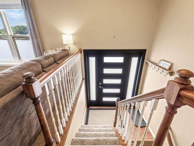 Front foyer from upper level