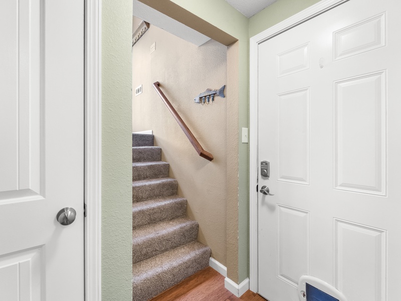 Stairs to lower level