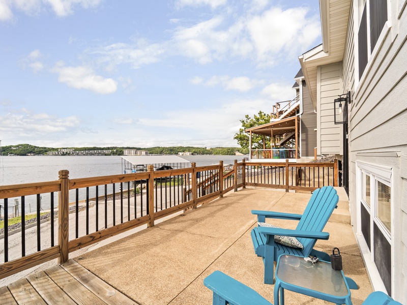Lakeview deck