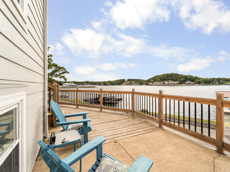 Lakeview deck