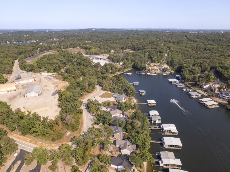 AERIAL VIEW OF THE AREA