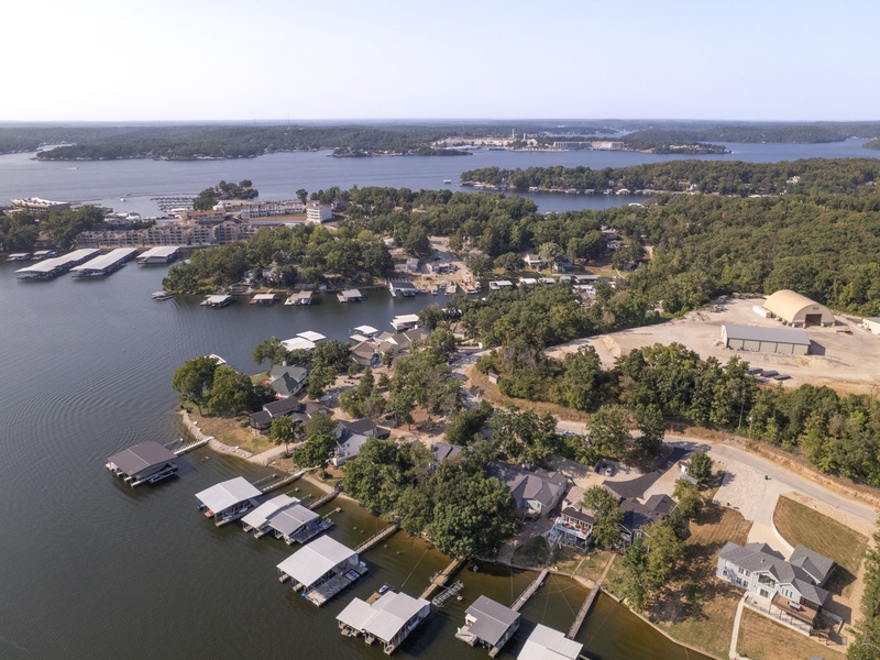AERIAL VIEW OF THE AREA